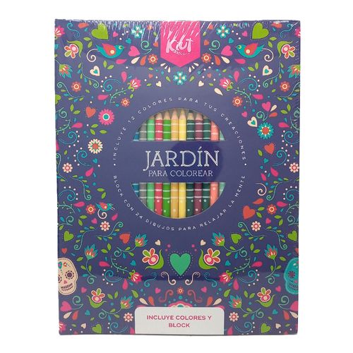Kit carpeta para colorear kiut