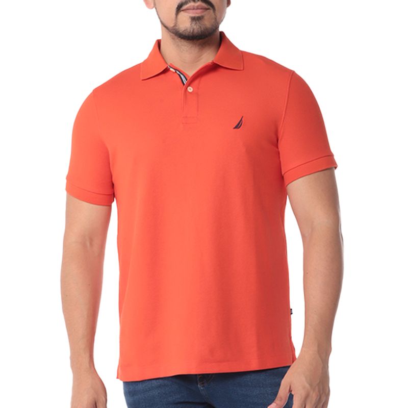 Camisa store polo anaranjada