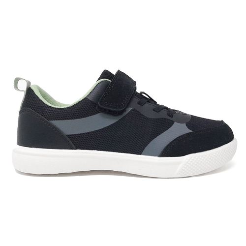 Calzado deportivo casual colloky negro para niño