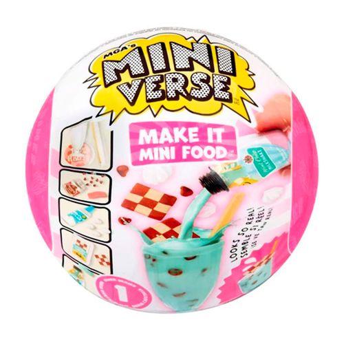 Mga's miniverse - make it mini diner: tema navideño: empaque sorpresa