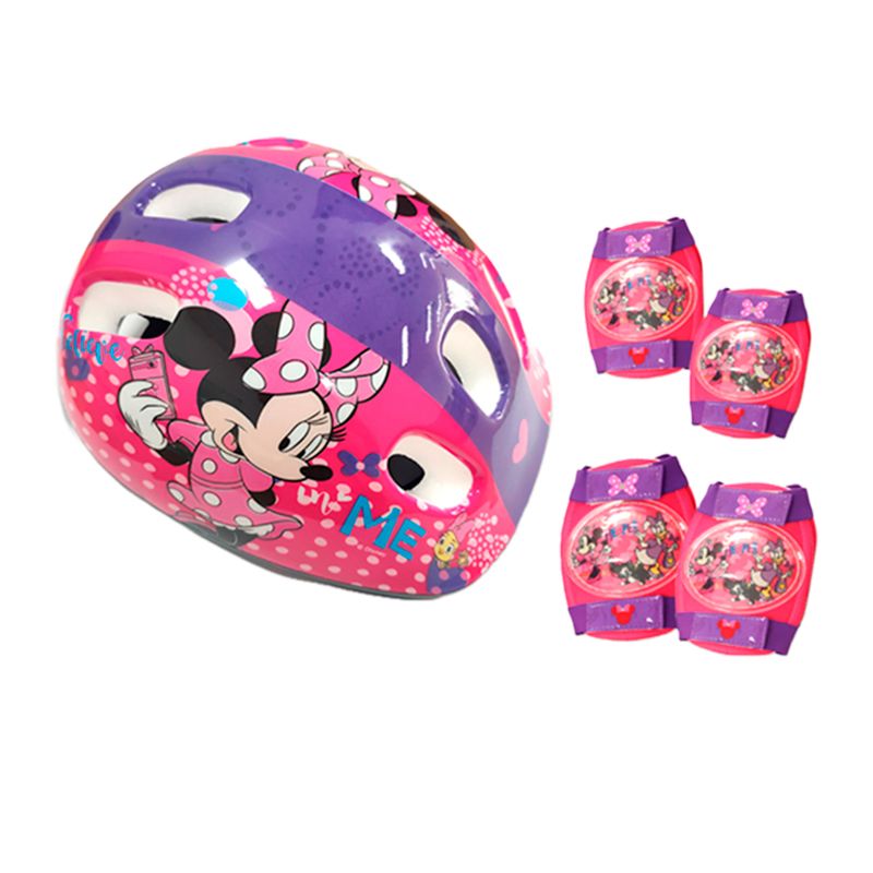 Casco rodilleras y coderas niña hotsell