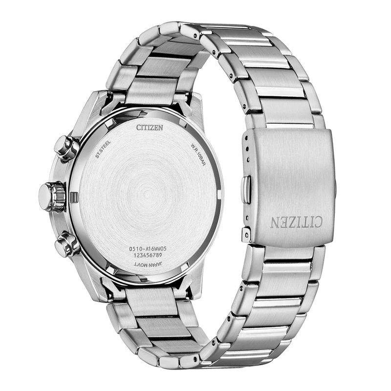 Ciudadano Hombre Analógico Automático Reloj Con Brazalete Edelstahl Tsuyosa