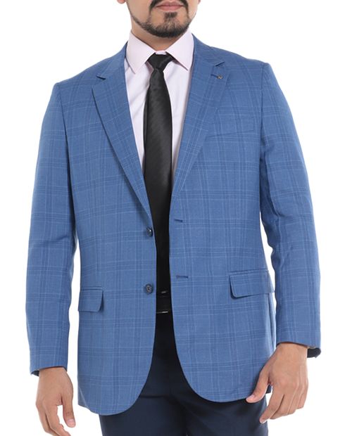 Sacos Para Hombre Bobois Moda Casuales Blazer Sport Slim Fit Azul F213 –  BOBOIS