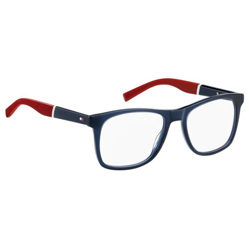 Aro completo cuadrado Tommy Hilfiger acetato azul para hombre