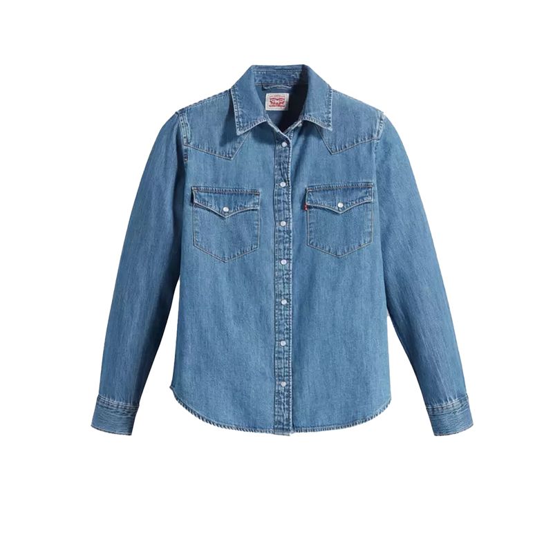 Blusa de mezclilla levis mujer sale