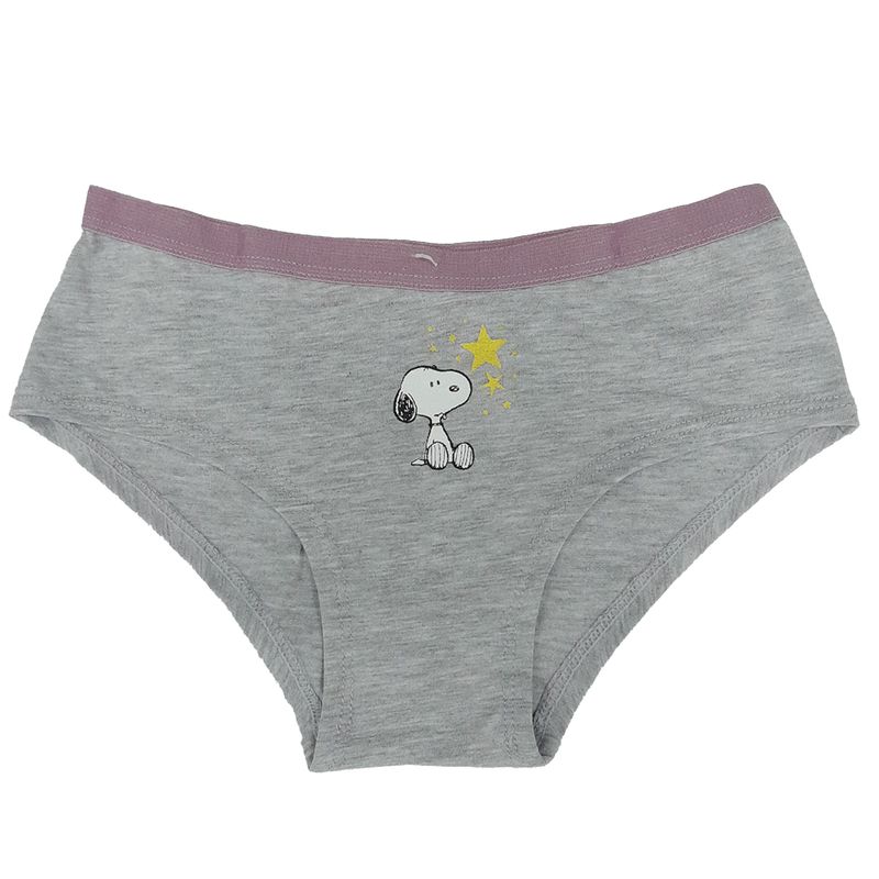 Set de 3 piezas ropa interior multicolor con estampado de snoopy para niña  - Siman El Salvador