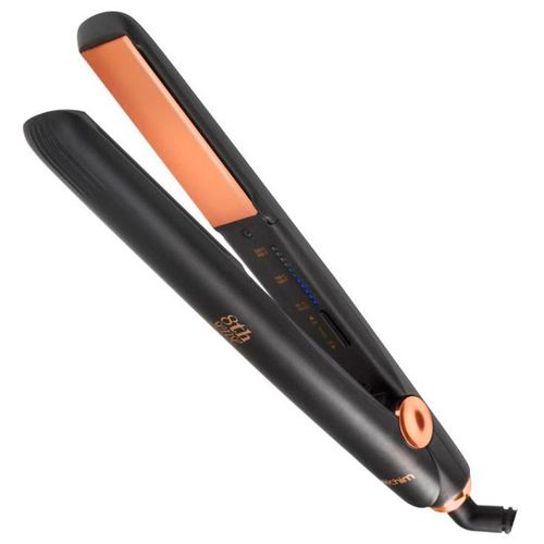 Plancha profesional para el cabello con cosmetiquera