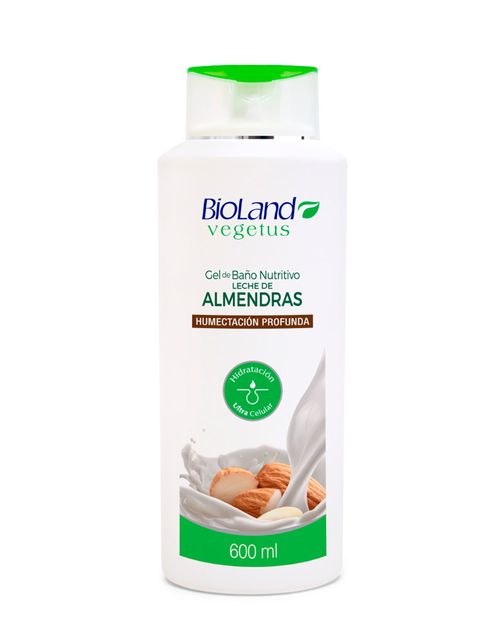 Gel de Baño Nutritivo Leche de Almendras 600ml