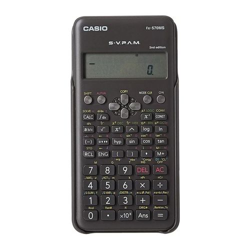 Calculadora científica est.401 funciones. negra Casio