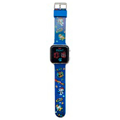 Reloj paw patrol led azul