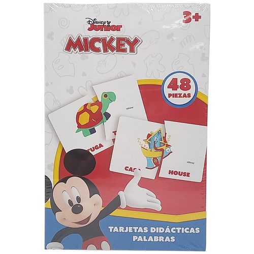 Tarjetas didácticas / palabras mickey