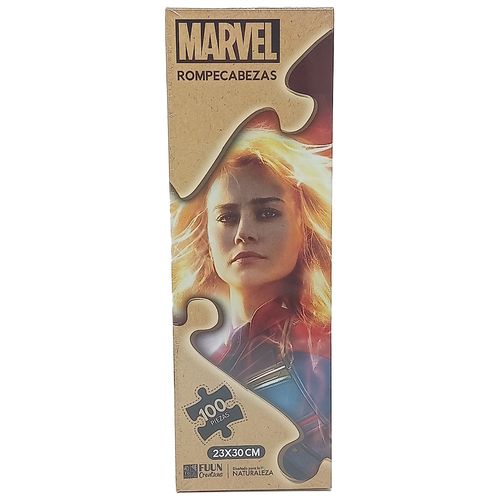 Rompecabeza eco 100 piezas disney 100 capitan marvel