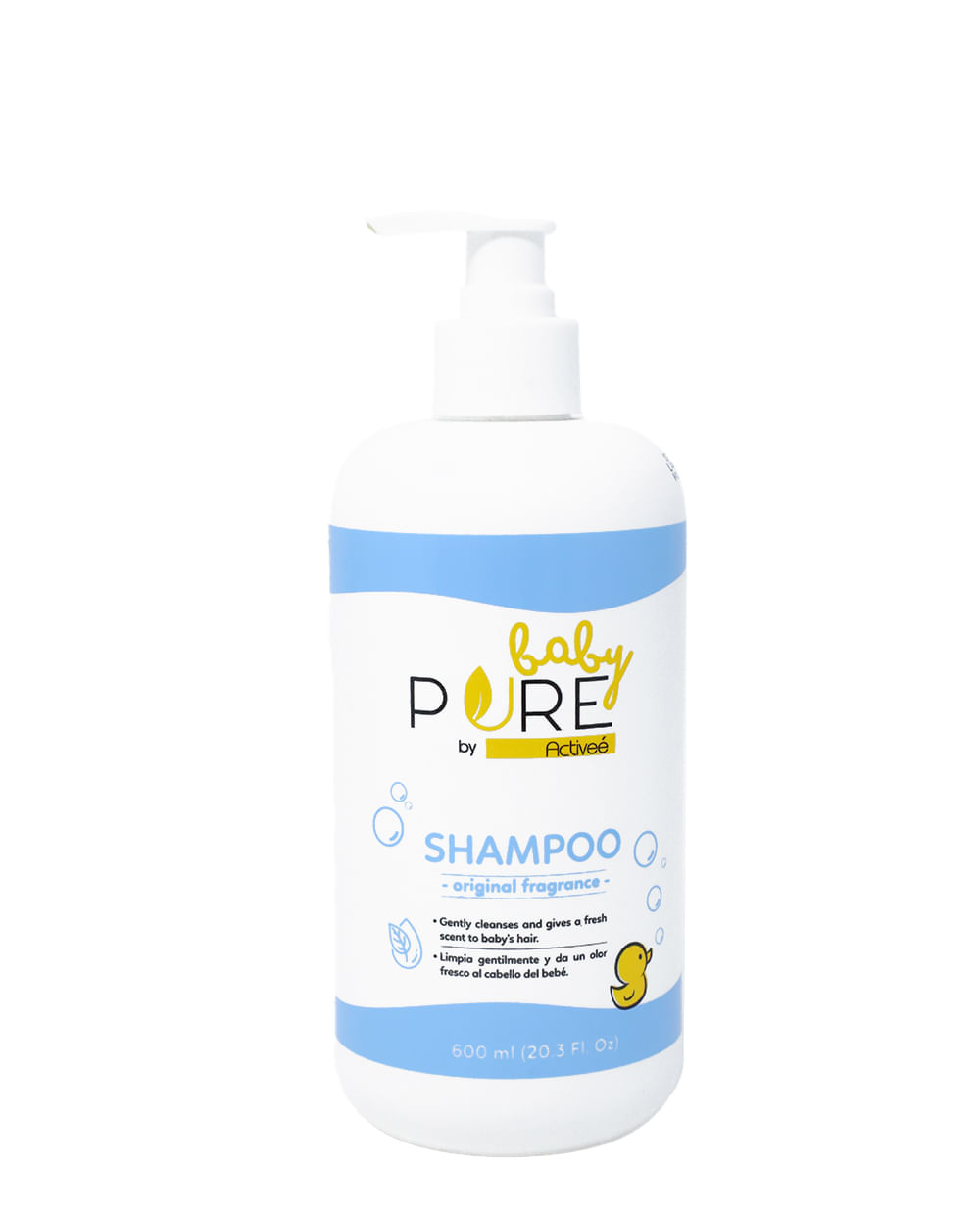 Pure baby shampoo original 600ml Siman El Salvador