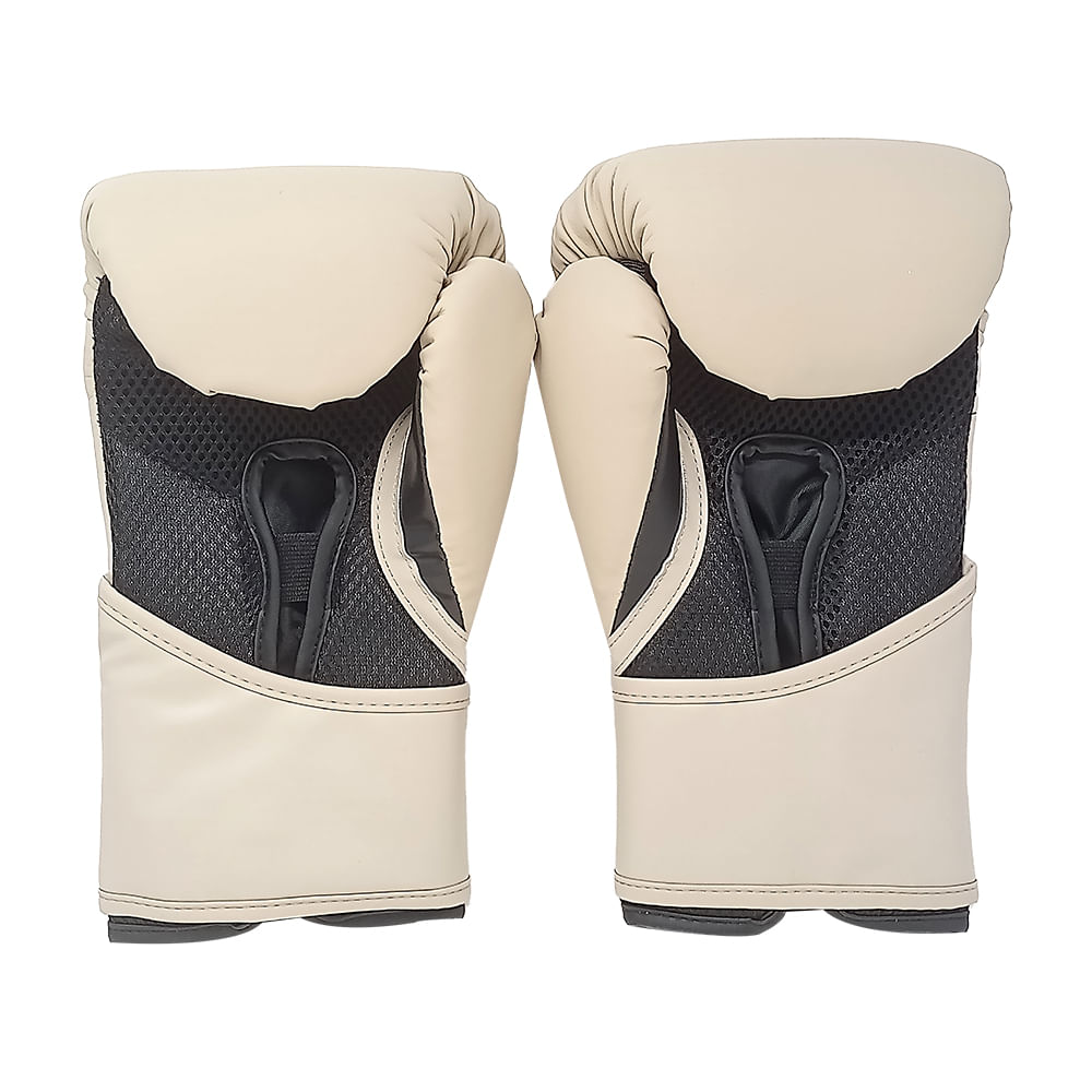 Guanti Da Boxe Everlast Elite 2 - 10 Oz, Champagne, Per Allenamento E Sparring, Chiusura A Strappo, Schiuma Tripla