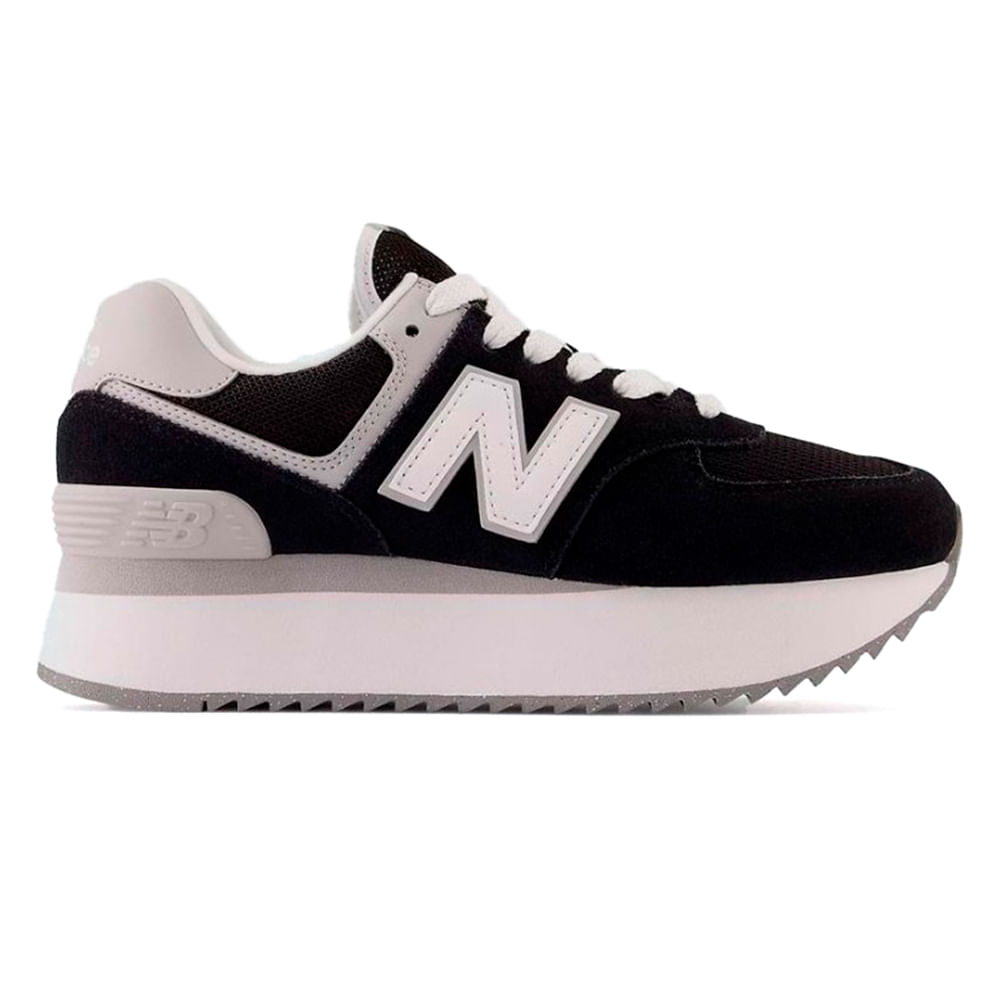 Zapato deportivo casual New Balance 574 negro para mujer Siman El Salvador