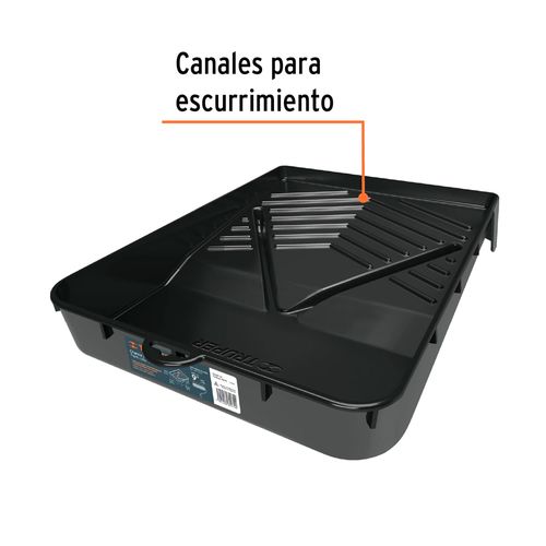 Bandeja plástica para rodillo de pintura