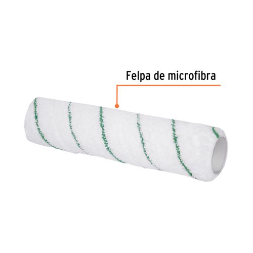 Felpa para rodillo microfibra 9plg *3/8