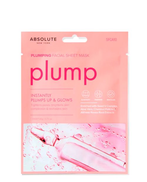 Mascarilla facial plumping