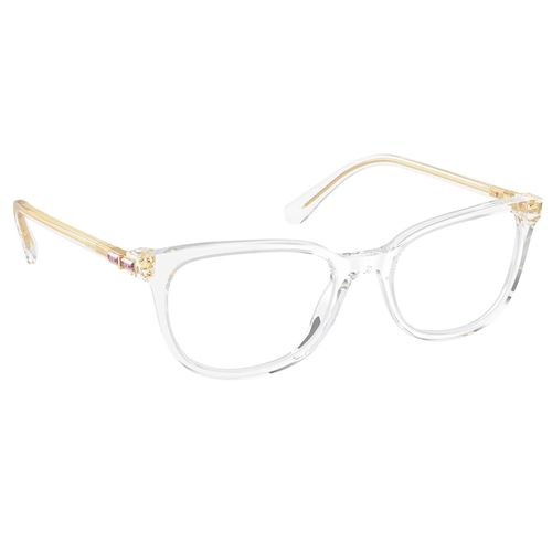 Aro completo rectangular Swarovski acetato para mujer