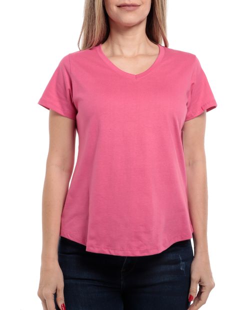 Camiseta Nina Manga Corta Niña Rosado Calvin Klein - calvincolombia