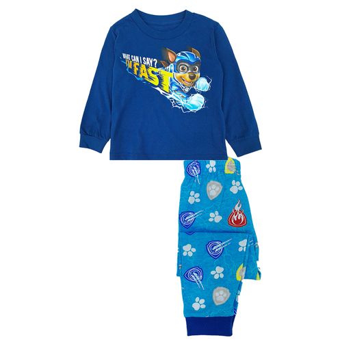 Pijama 2 piezas azul con estampado de Chase para niño