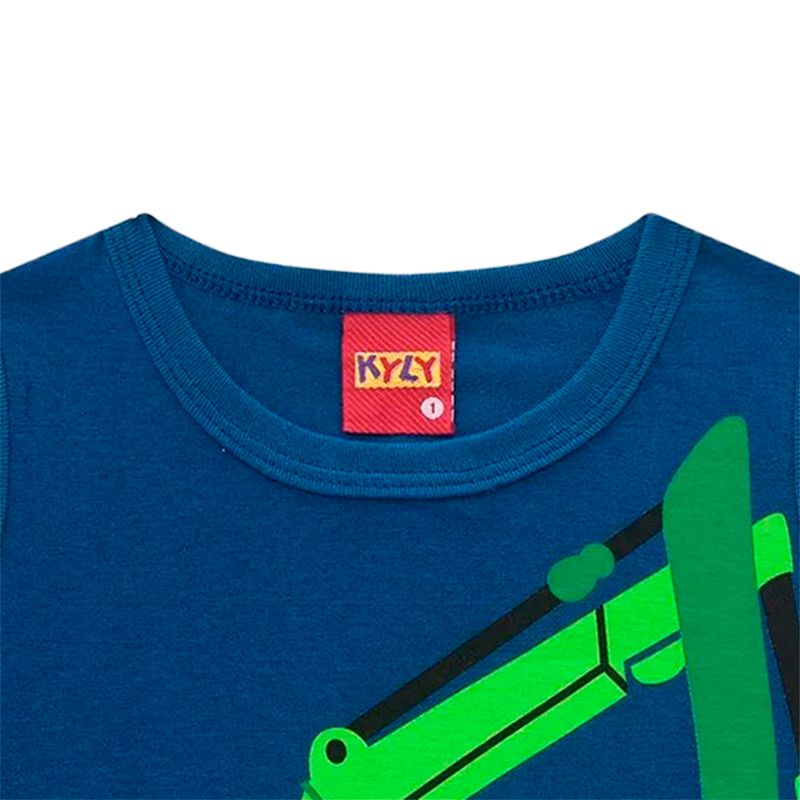 Camiseta-azul-con-estampado-de-excavadora-para-niño