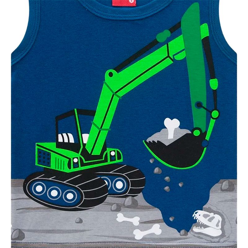 Camiseta-azul-con-estampado-de-excavadora-para-niño