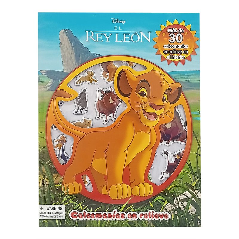 Puffy stickers - rey leon