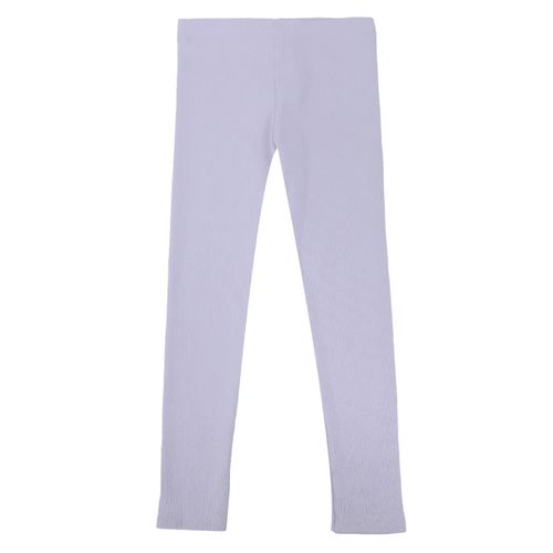 Legging morado sólido para niña