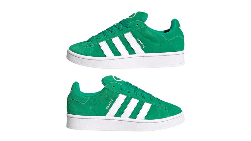 Adidas campus mujer verde hotsell