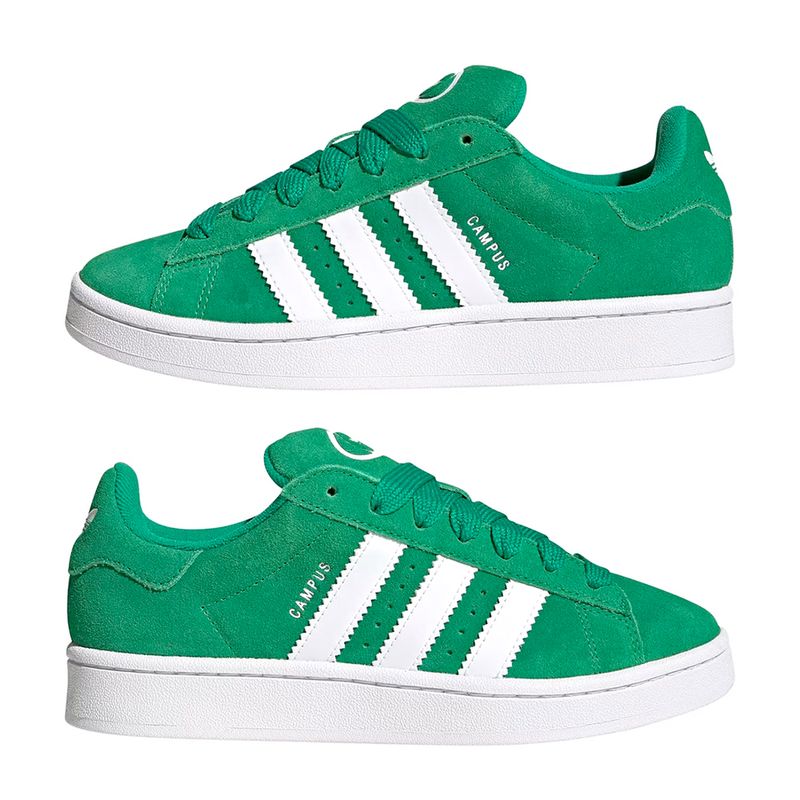 Zapato casual Adidas Originals Campus 00s color verde para mujer Siman Guatemala