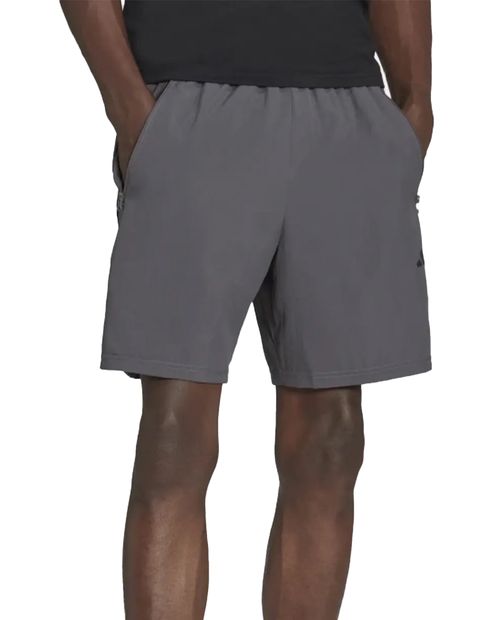 Short deportivo gris Adidas para hombre