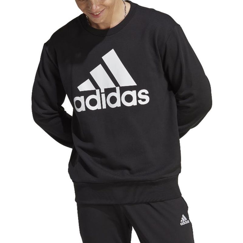 Sueter adidas blanco con negro deals