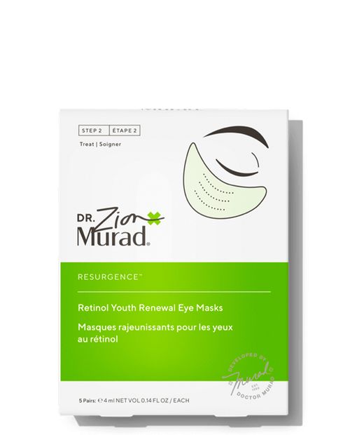Máscaras de ojos renovadoras juveniles con retinol - 5 pares
