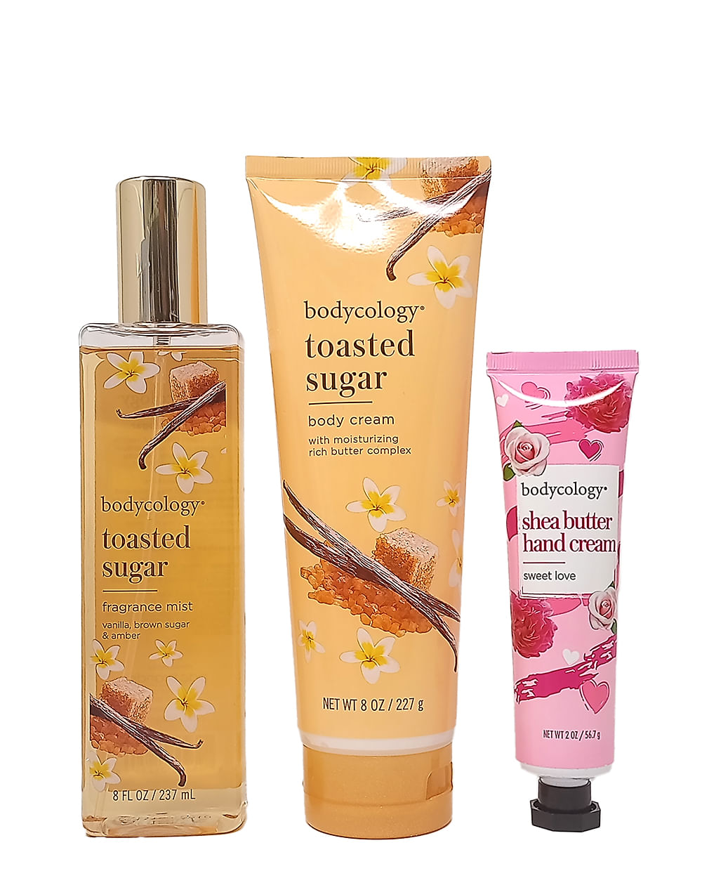Moisturizing Lotion Bodycology Toasted Sugar Lotion Set De