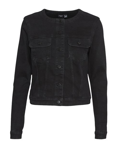 Chaqueta Vero Moda estilo denim negro para mujer