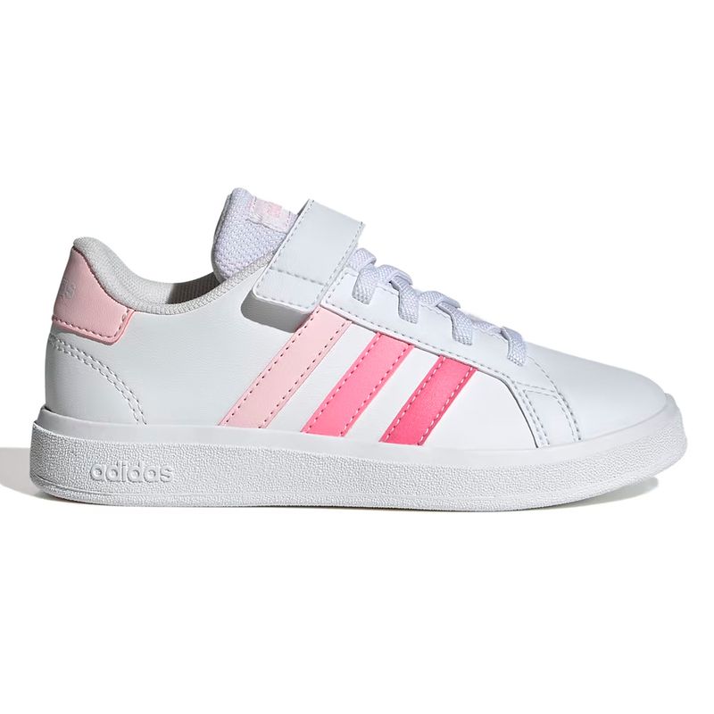 Zapato deportivo casual Adidas Grand Court 2.0 blanco para nina