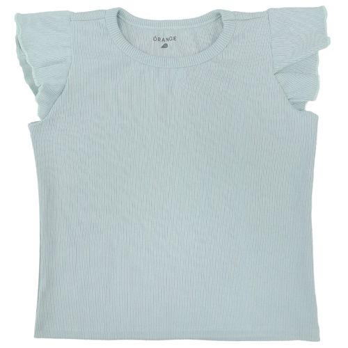 Blusa celeste sólido para niña