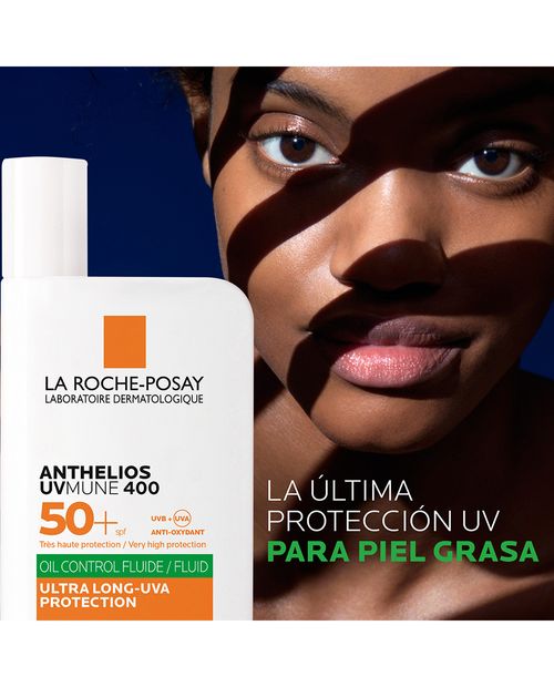 Protector Solar Facial Matificante La Roche Posay Anthelios Oil Correct  FPS50+ para Piel Grasa . 50ml