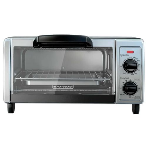 Horno tostador 4 rebanadas plata mediano