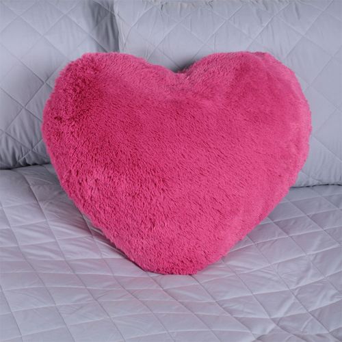Cojín plush  con forma de corazón 50x50 cm