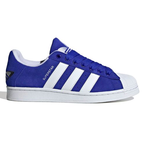 Zapato Adidas Originals Superstar deportivo casual azul/blanco para hombre