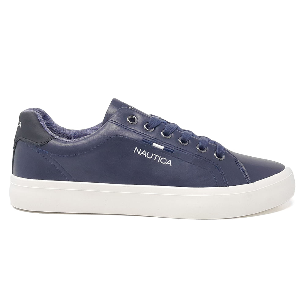 Zapato deportivo casual Nautica azul para hombre Siman El Salvador