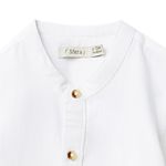 Camisa-blanca-solido-para-bebe-niño