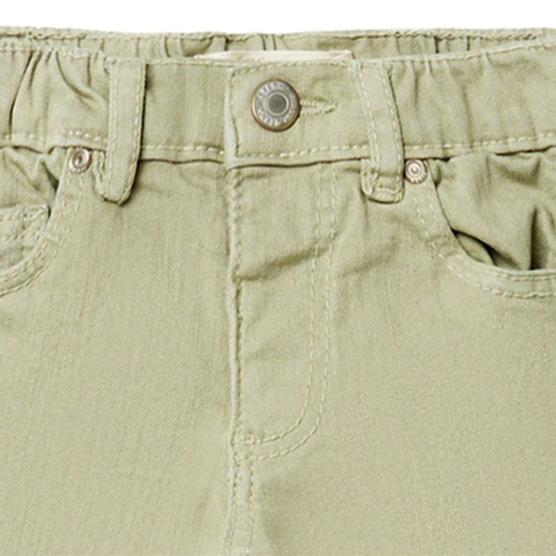 Jeans-verde-solido-para-bebe-niño