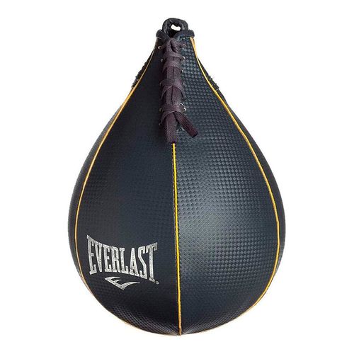 Pera de boxeo Everlast elite black/gold 9x6"