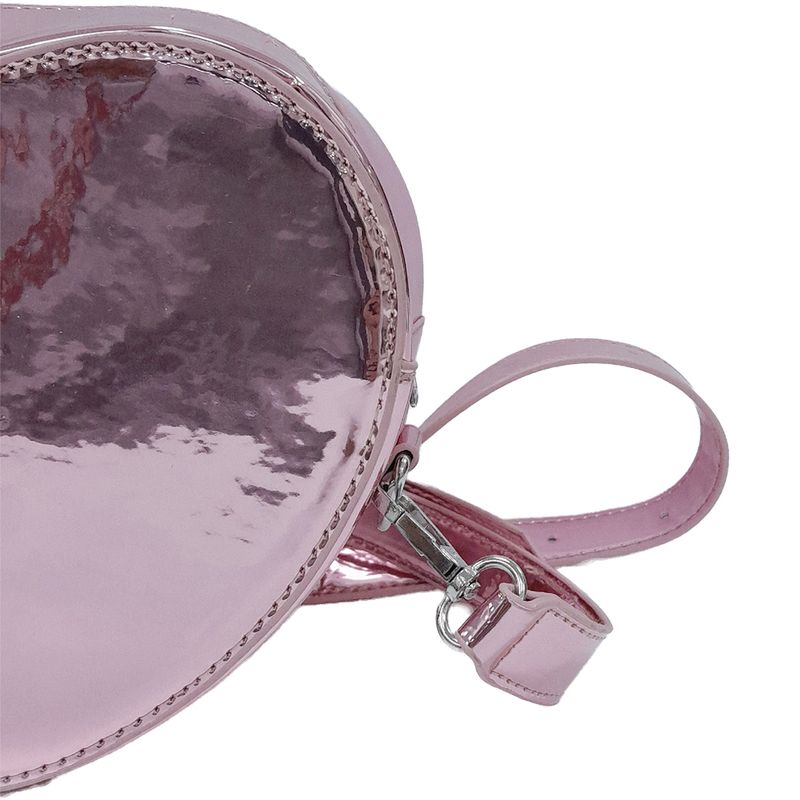 Cartera rosada solido para nina