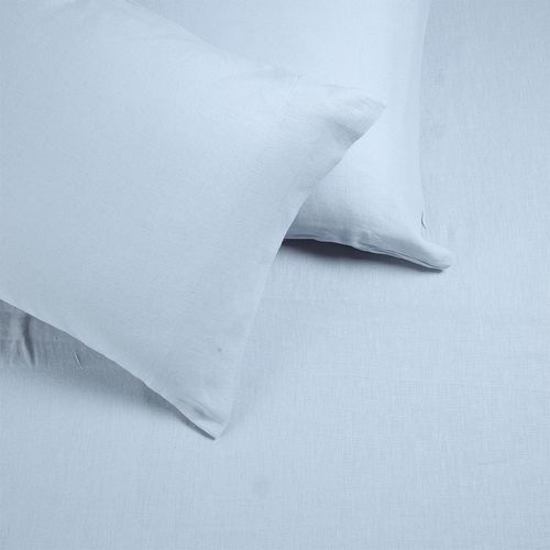 Set de sábanas de lino y algodón diseño solido