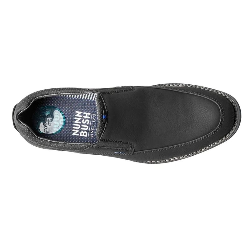 Zapato casual Nunn Bush negro para hombre - Siman Costa Rica