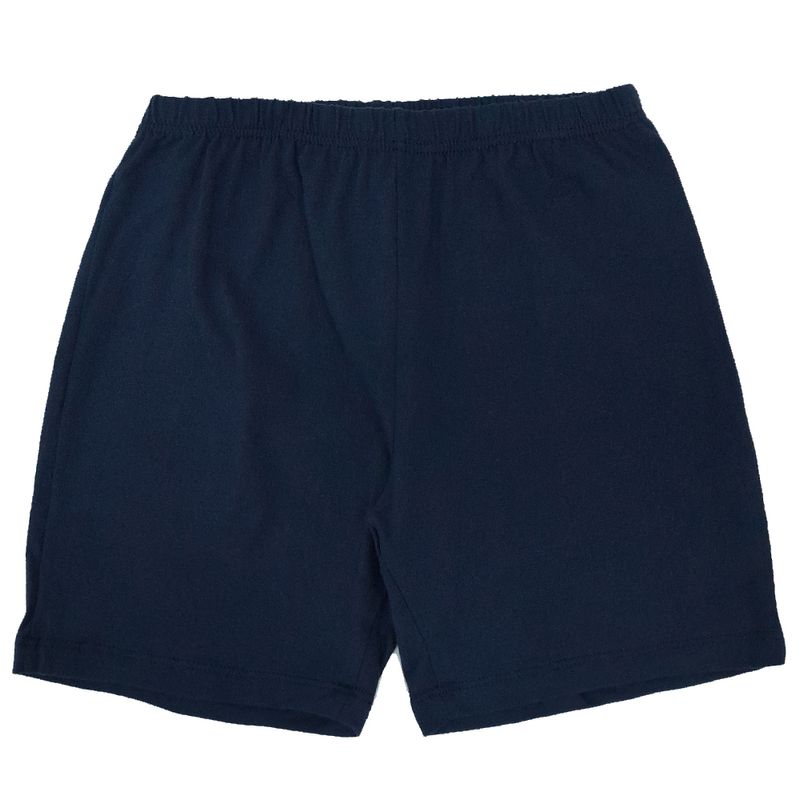 Set-de-2-shorts-bicolor-solido-para-niña